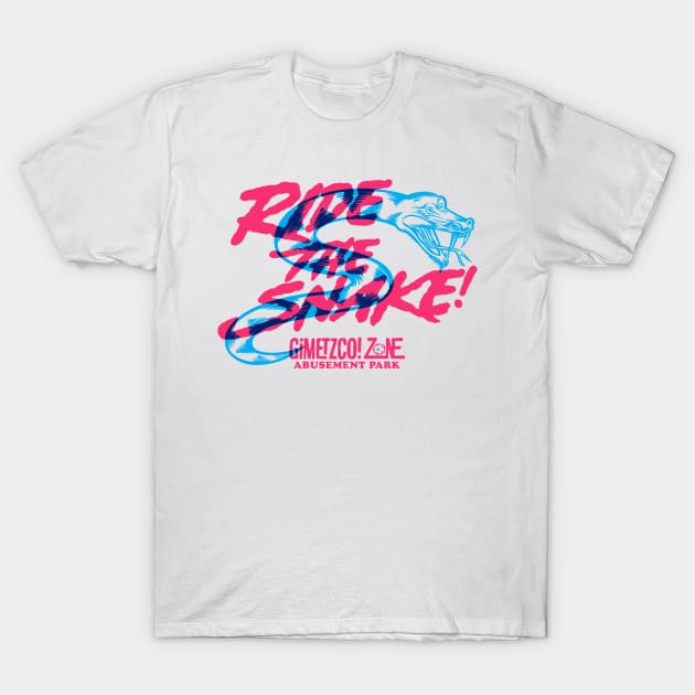 Ride the snake - G’Zap! T-Shirt by GiMETZCO!